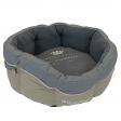 Happy-House Luxury Living Körbchen rund grau-taupe